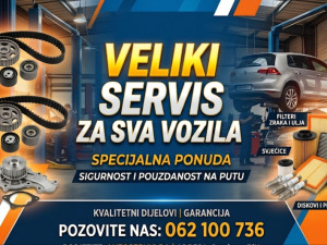 Veliki servis set zupcastog golf 2 3 4 5 6 7 Audi A3 A4 A6 A5