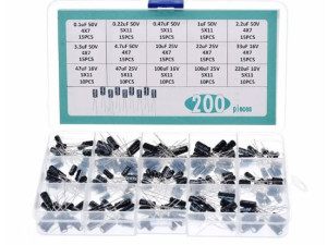 Set 200 kondenzatora elektrolitski kondenzator Arduino