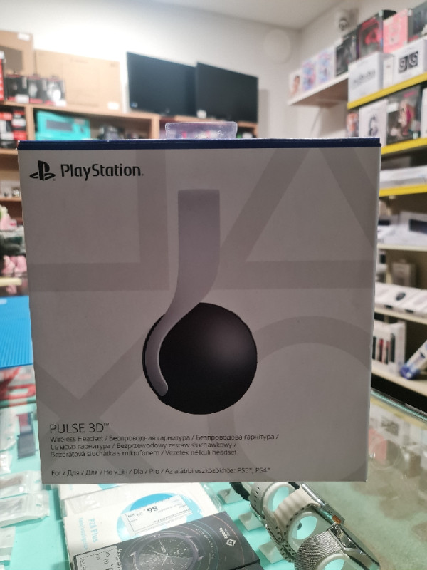 Playstation 5 Pulse 3D slušalice + stalak za slušalice