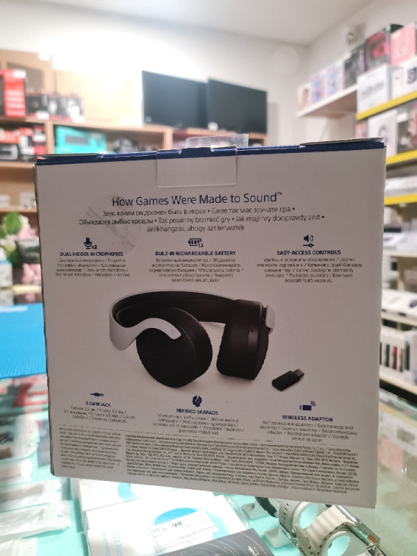 Playstation 5 Pulse 3D slušalice + stalak za slušalice