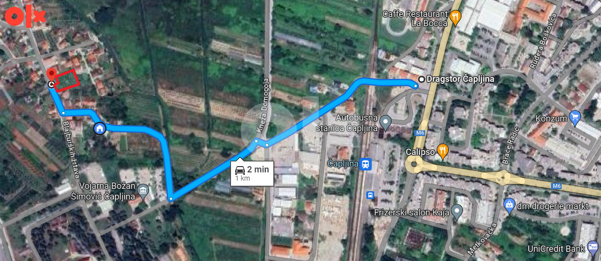 Građevinsko zemljište Grabovina - Čapljina 1603m2 3