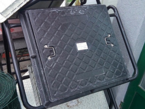POKLOPAC ZA ŠAHT PVC 700X700
