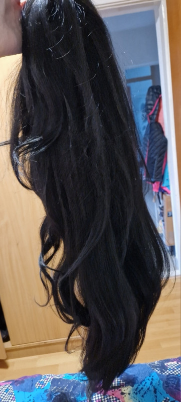 Crna perika Front lace