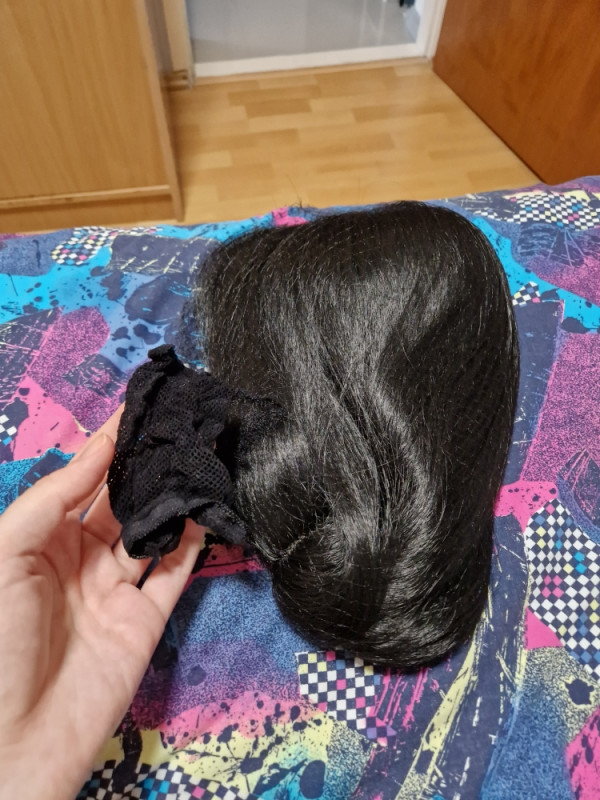 Crna perika Front lace
