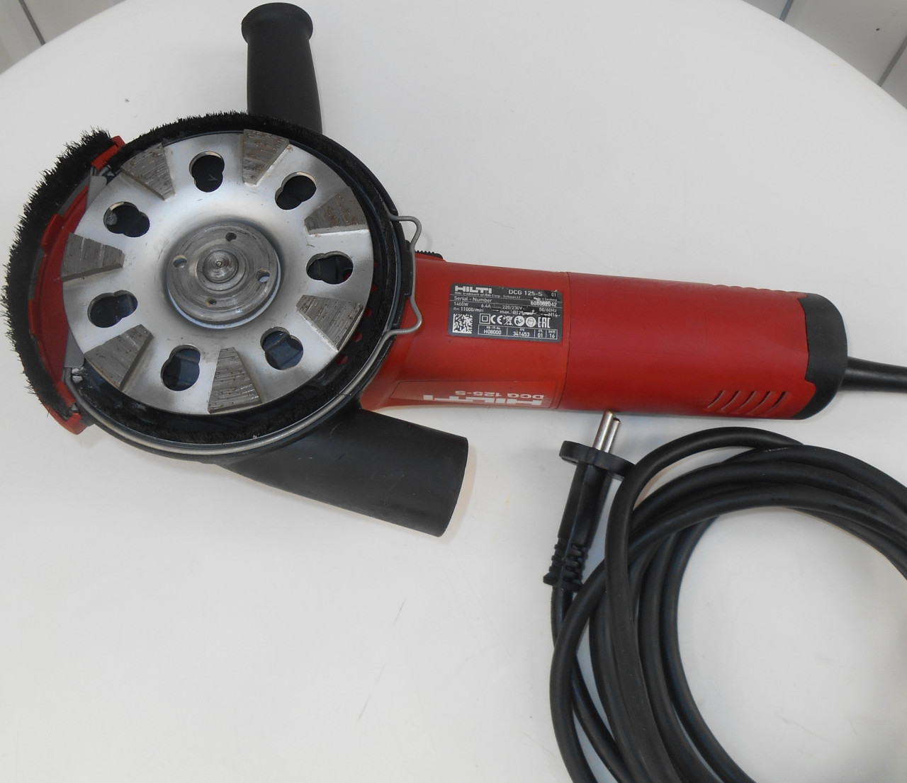 Brusilica- polirka za beton,kamen Hilti DCG 125-S 1400W