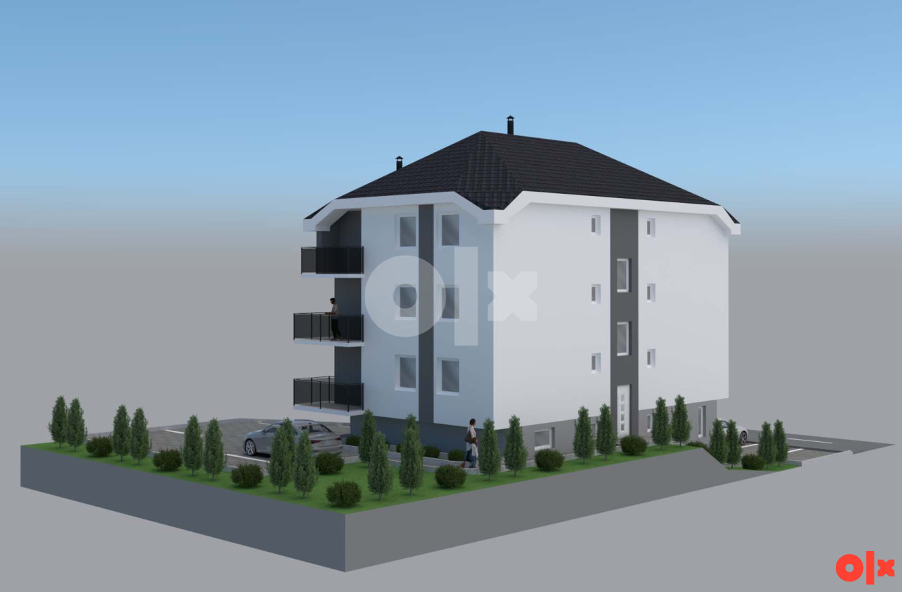 Jednosoban stan Uskoro useljiv B. L. 41,67m2, dvosoban 42,6m2