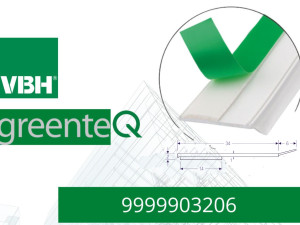 Samoljepljiva PVC ravni traka 40x1,0/50m  bijeli