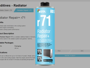 Aditi Protiv Curenja Rashladnog Sistema 250ml (BIZOL)