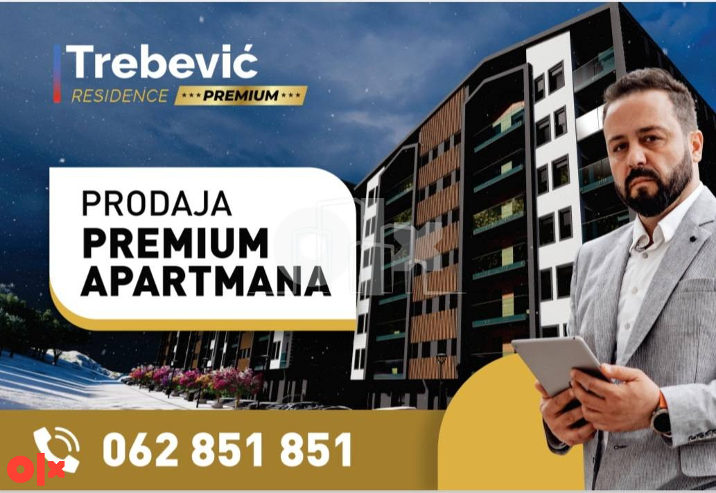 Dvosoban apartman 36m2 na prvom spratu Trebević 20
