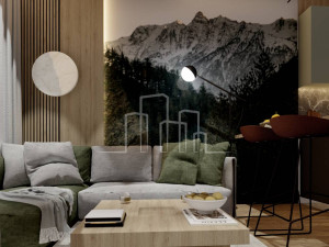 Dvosoban apartman 36m2 na prvom spratu Trebević