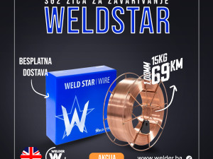 Žica CO2 1,0mm 15kg WeldStar za MIG MAG zavarivanje SG2