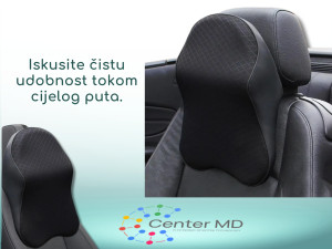 MEMORI JASTUK ZA AUTO - AUTO JASTUK SA MEMORI PJENOM