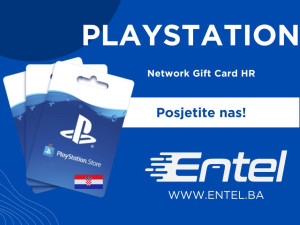 PSN PlayStation Network Gift Card 10 EUR | HR | Hrvatska