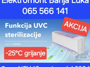 AKCIJA klima Gree AIRY A+++ -25 Novi model Banja Luka 065 566 141