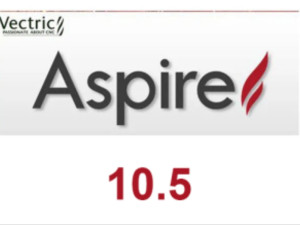 Vectric Aspire 10.5 Pro softver CNC full vektrik