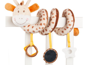 Baby igračka plišana žirafa za krevetić, kolica, bebe