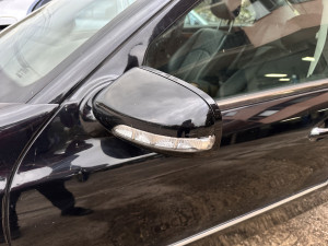 Lijevi retrovizor Mercedes E W211 2007 facelift crni