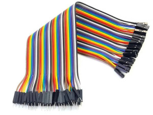 Arduino Jumper žice, M/Ž muško-ženski dupont, 20 cm