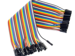 Arduino Jumper žice, Ž/Ž žensko-ženski dupont, 20 cm