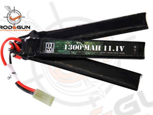 LiPo AIRSOFT BATERIJA 11,1V 1300mAh 20C