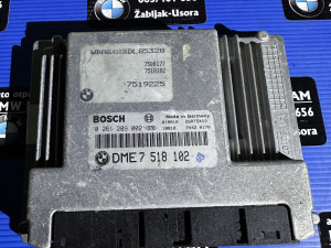 Bmw ecu dme 7518102 bosch 0261209002 kompjuter elektronika motora