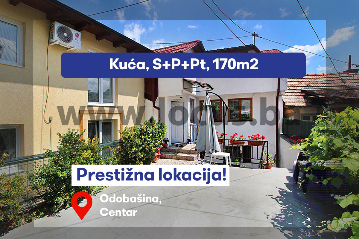 LOCUS prodaje: Kuća i dvorište, ul. Odobašina, Centar