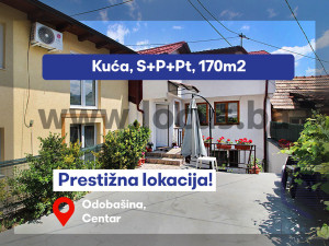 LOCUS prodaje: Kuća i dvorište, ul. Odobašina, Centar