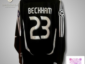 BECKHAM 23 retro dres REAL MADRID sezona 2006/07