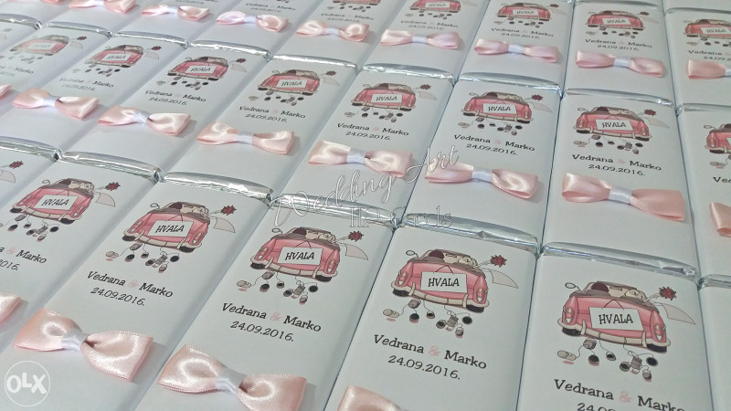 Čokolade personalizirane - čokolade sa štampom