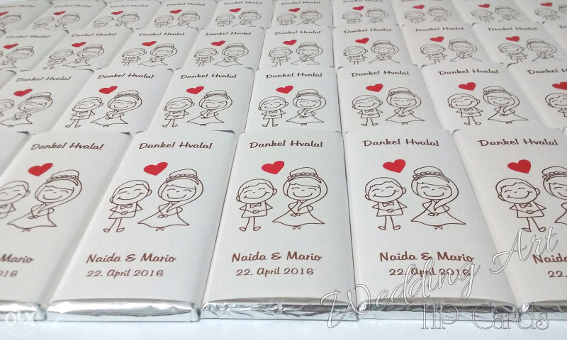 Čokolade personalizirane - čokolade sa štampom