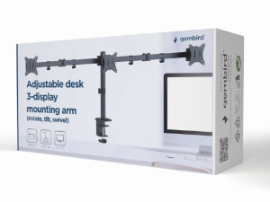 Nosac za tri monitora GEMBIRD MA-D3-01 17"-27"