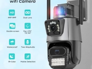 Kamera za video nadzor 2kamere+Alarm Wi-Fi vanjska kom