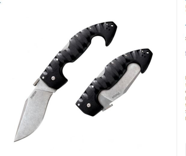 Noz COLD STEEL SPARTAN AUS10A