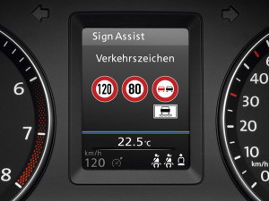 Čitanje prepoznavanje znakova Skoda VW Golf Passat Tiguan Arteon