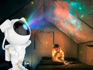 Zvjezdano nebo / mjesečeva lampa astronaut