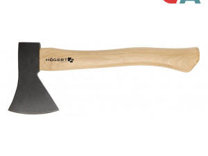 HOEGERT Sjekira Za Drva Sa Drvenom Drškom HT3B060 600gr