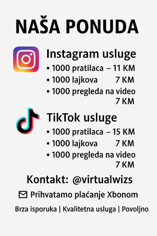 Tik Tok - Instagram, Lajkovi, Pratioci