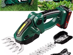 Aku škare za travu i živicu 2u1