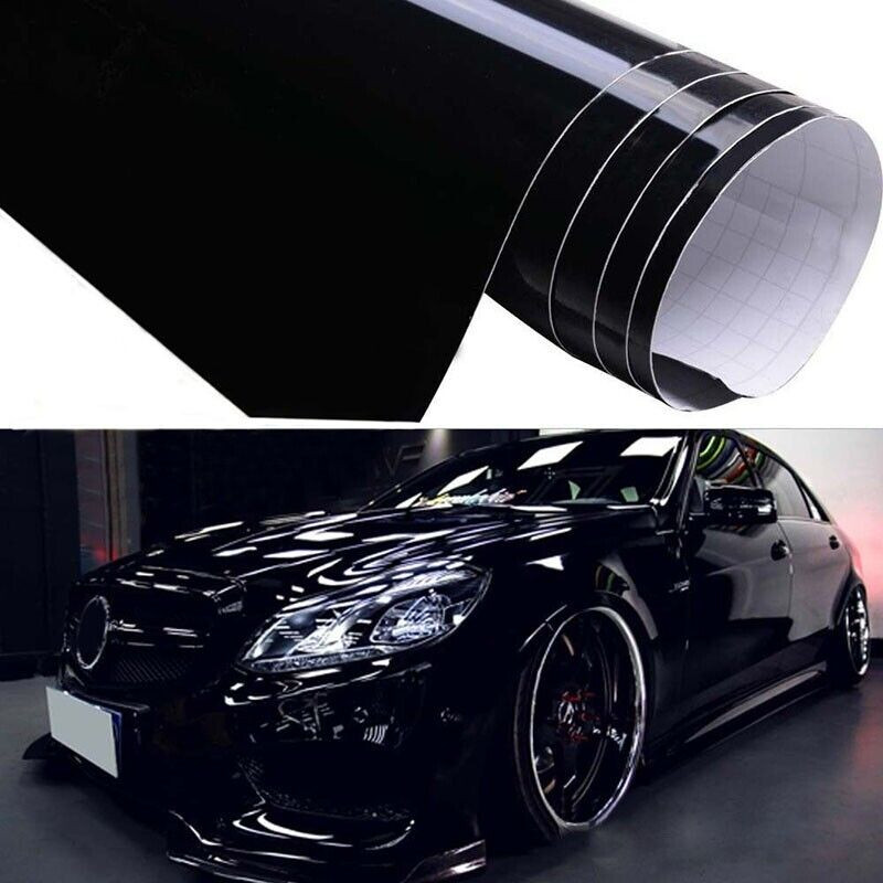 CRNA LAK FOLIJA WRAP KLAVIR GLOSS SIRINA 152CM |9108|