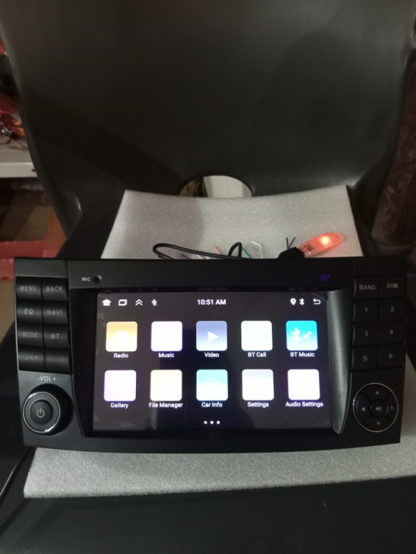 MULTIMEDIJA MERCEDES W211 GPS WIFI ANDROID 2/32 CARPLAY