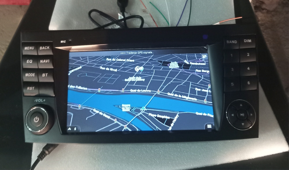 MULTIMEDIJA MERCEDES W211 GPS WIFI ANDROID 2/32 CARPLAY