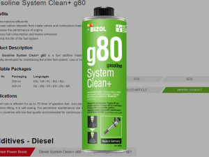 Aditiv Za Benzinske Motore 250ml (BIZOL)