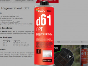 Aditiv Za Održavanje DPF-a Čistim 250ml (BIZOL)