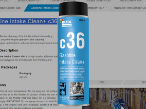 Sprej Za Čišćenje Usisa Benzinci 400ml (BIZOL)