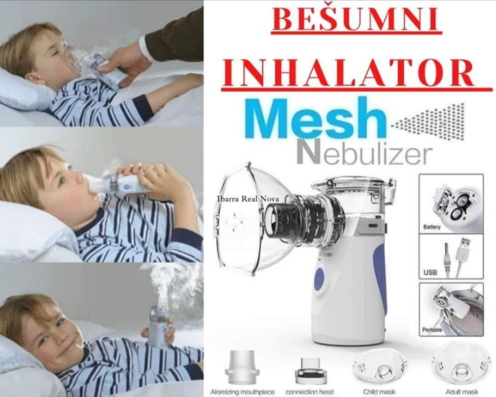 Inhalator za bebe i djecu bešumni