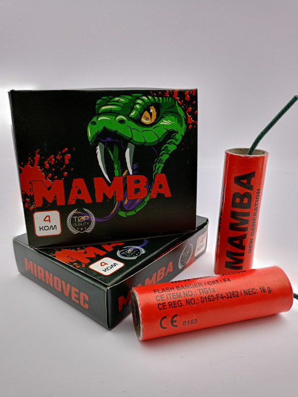 Petarde Mamba 18g 4/1  F4  Mirnovec Pirotehnika