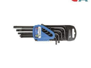HOEGERT 9-dijelni set TORX ključeva T10-T50 HT1W816