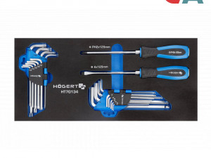 HOEGERT Set Odvijača i Imbus Ključeva HT7G134