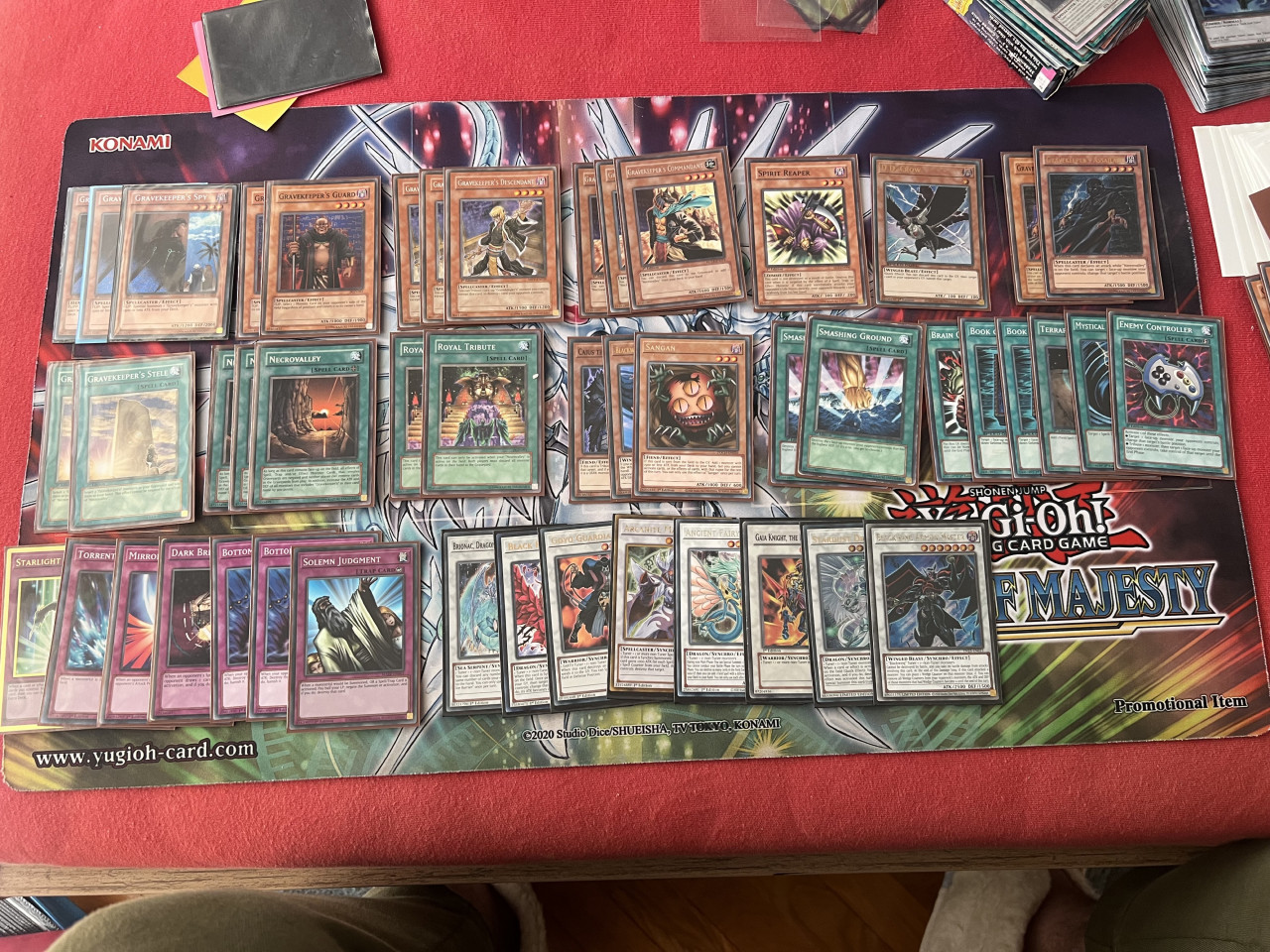 Yugioh gravekeeper edison format deck yu-gi-oh