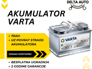 Akumulator VARTA 70AH AGM  Delta Auto Doo